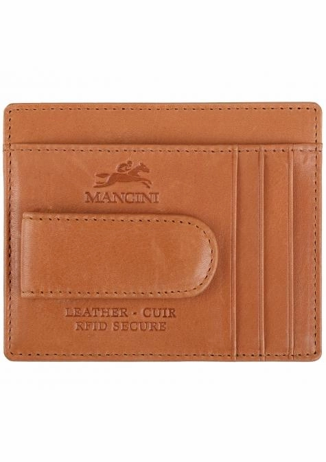 Mancini Bellagio Deluxe Rfid Bill Clip Anti-Theft Duffle Bag