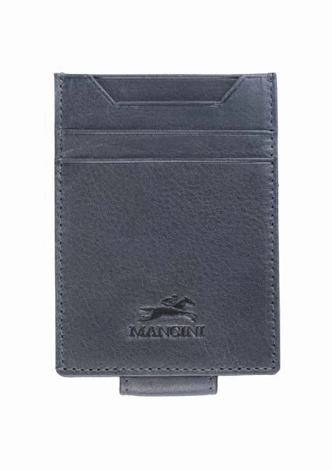 Mancini Bellagio Magnetic Rfid Bill Clip Anti-Theft Messenger Bag RFID Card Holder
