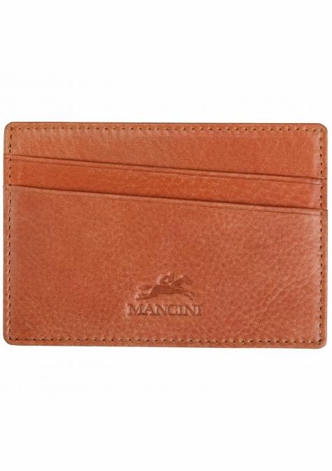 Anti-Theft Messenger Bag Mancini Bellagio Slim Rfid Card Case