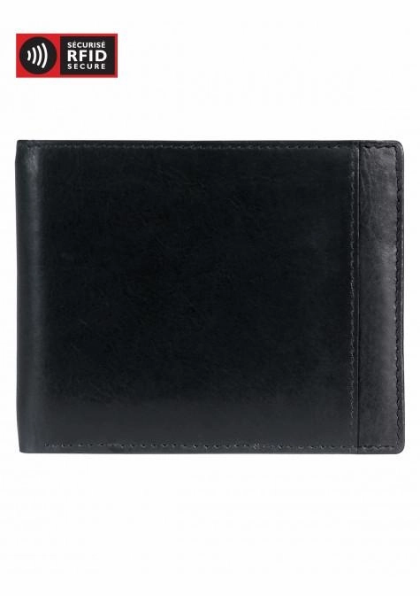 Hidden Travel Wallet Anti-Theft Briefcase Mancini Casablanca Collection MenS Billfold With Removable Passcase (Rfid Secure)