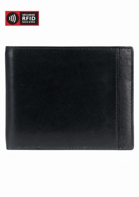 Hidden Travel Wallet Anti-Theft Briefcase Mancini Casablanca Collection MenS Billfold With Removable Passcase (Rfid Secure)