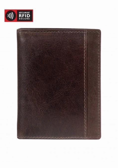 Mancini Casablanca Collection MenS Unique Vertical Wing Wallet (Rfid Secure) Anti-Theft Sling Bag Anti-Theft Travel Organizer