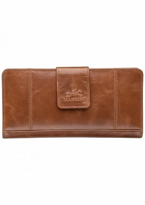 Travel Neck Pouch Mancini Casablanca Ladies' Rfid Secure Clutch Wallet