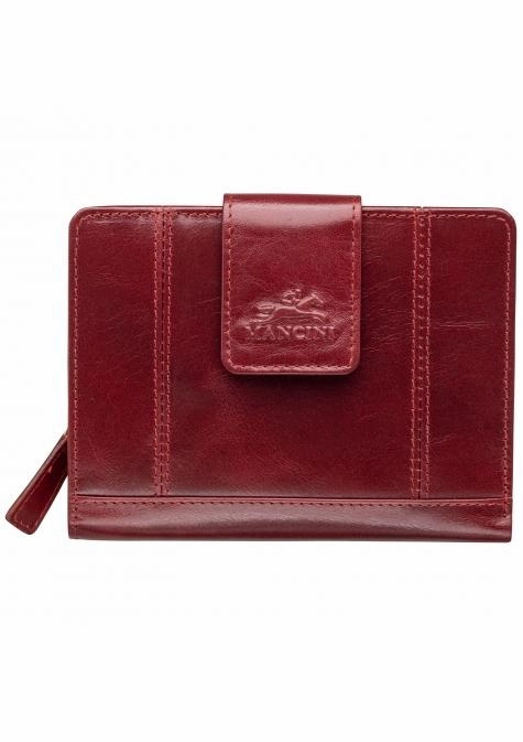 RFID Blocking Pouch Mancini Casablanca Ladies' Rfid Secure Medium Clutch Wallet