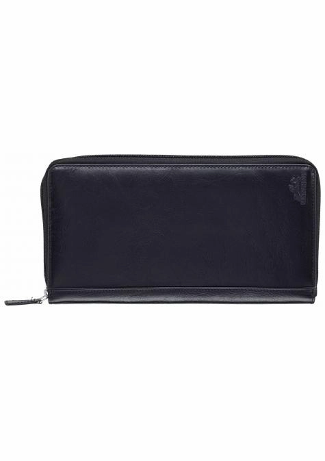 Mancini Casablanca Rfid Secure Deluxe Passport / Travel Organizer Anti-Theft Travel Organizer Anti-Theft Travel Gear