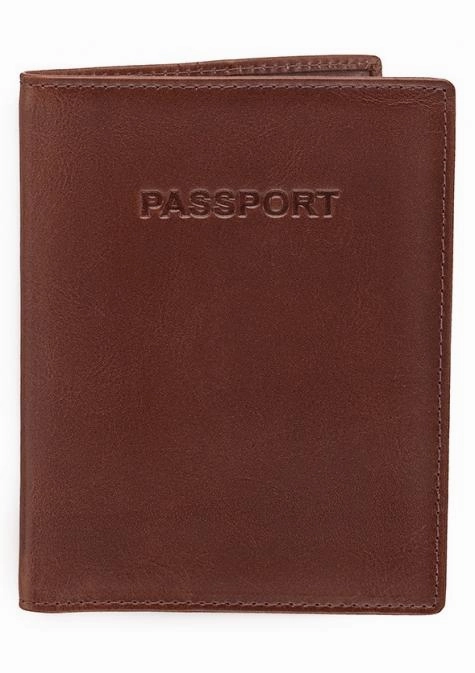 Mancini Casablanca Rfid Secure Passport Holder Heavy-Duty Travel Bag