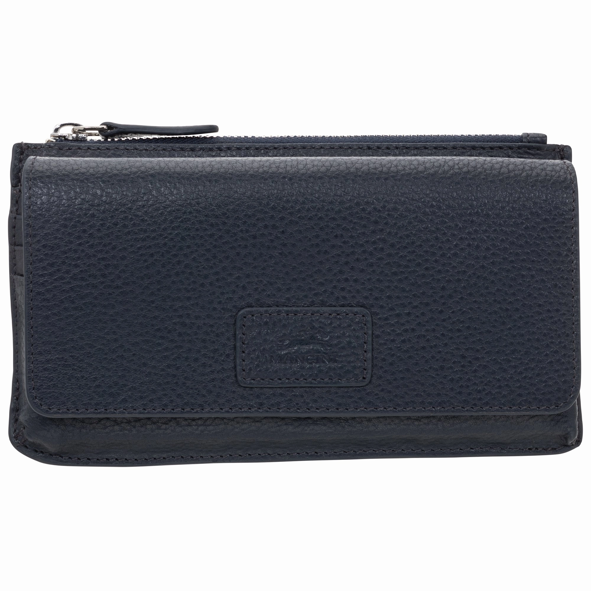 Mancini Pebble Rfid Crossbody Wallet RFID Blocking Backpack Secure Travel Pouch Bag