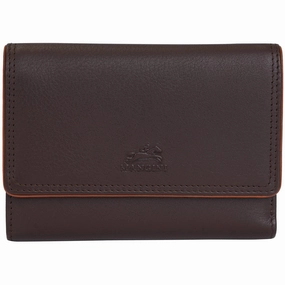 Mancini Sonoma WomenS Medium Clutch Wallet With Enhanced Rfid Protection Anti-Theft Organizer