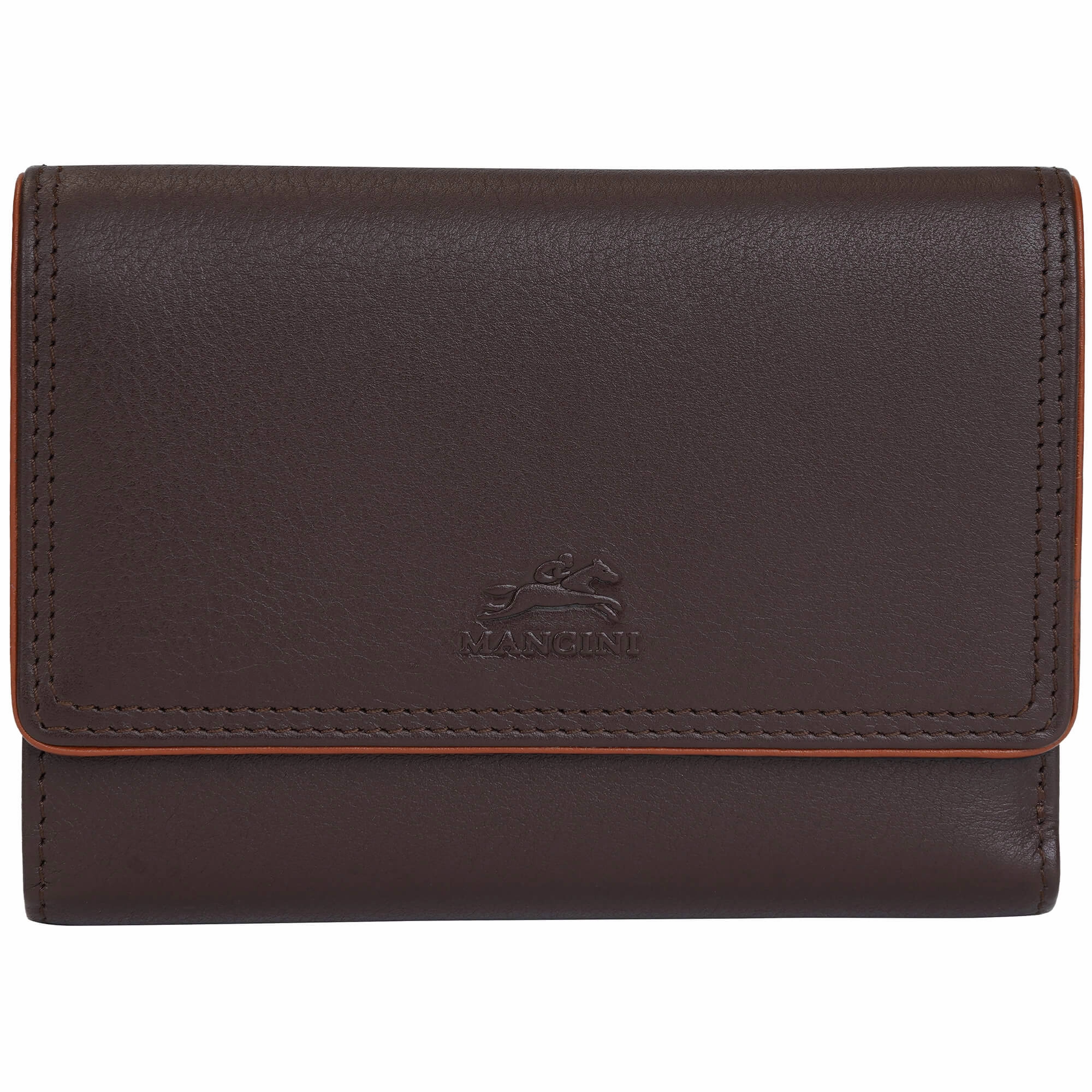Mancini Sonoma WomenS Medium Clutch Wallet With Enhanced Rfid Protection Anti-Theft Organizer