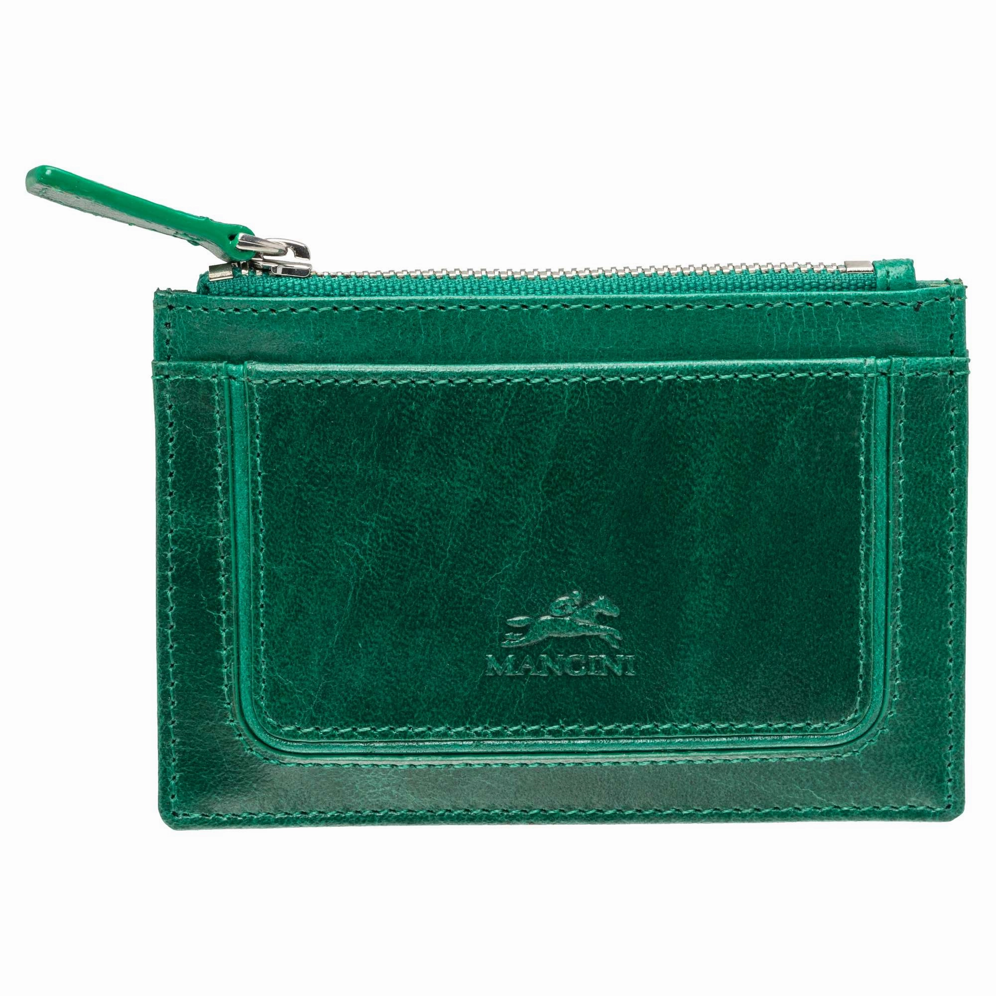 Anti-Theft Fanny Pack Bag Mancini  South Beach Rfid Secure Card Case And Coin Pocket