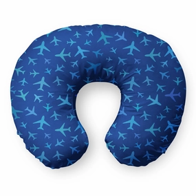 Many Airplanes Blue Travel & Boppy Pillows Limited Stock Deals Shop Smart Deals