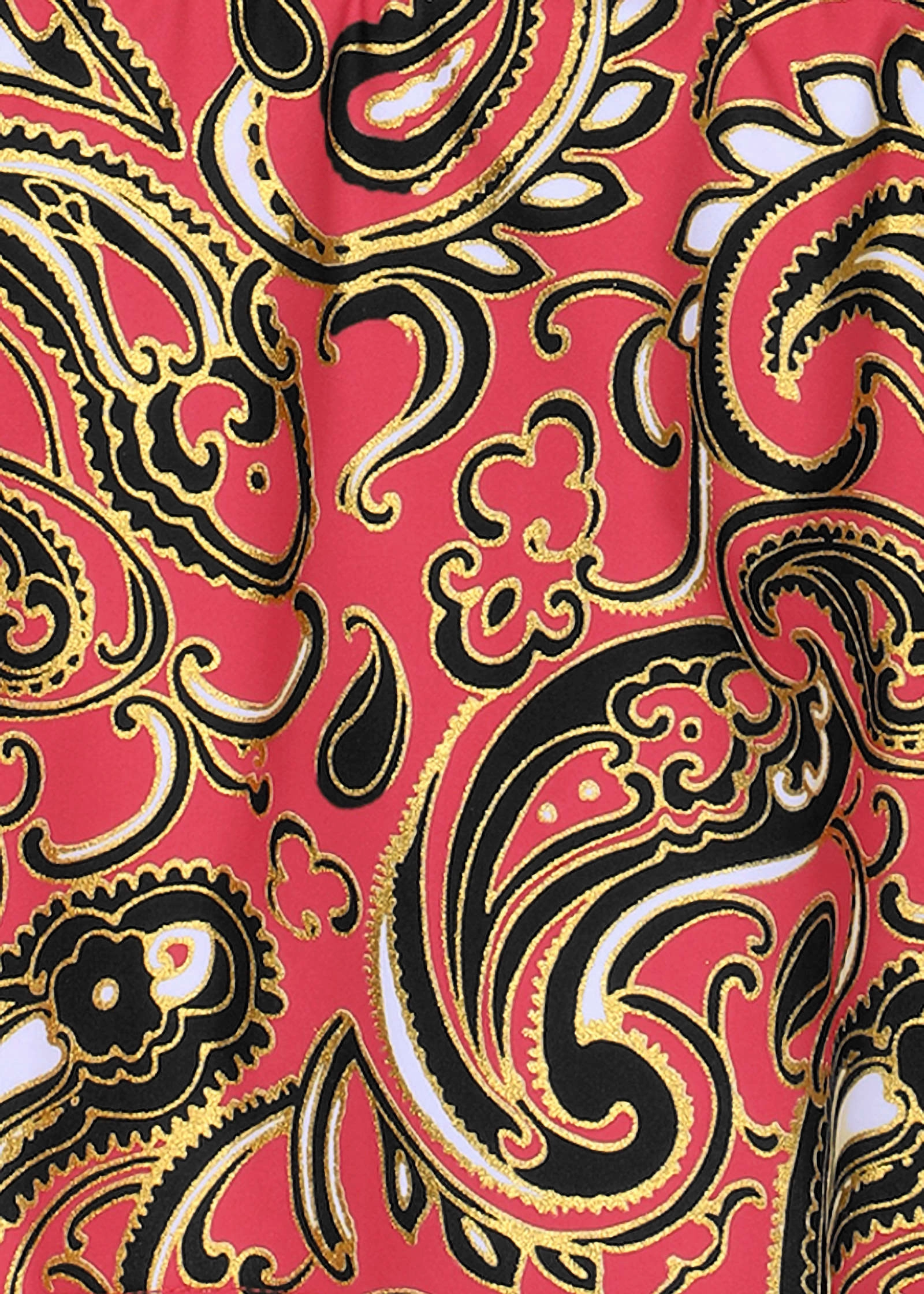 Marilyn Push-Up Halter Top - Splendid Paisley
