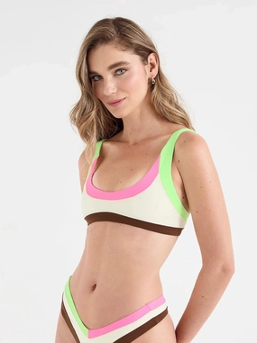 marilyn top paros padded swim tops, sporty swimwear tops