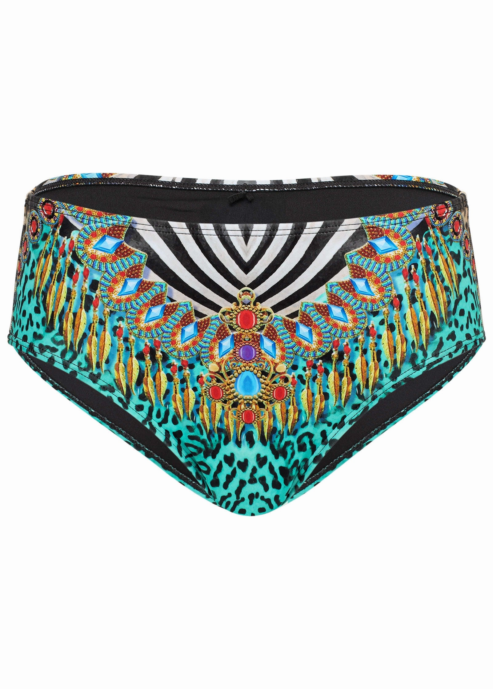 Maui Full Coverage Bottom - Mirrored Jungle