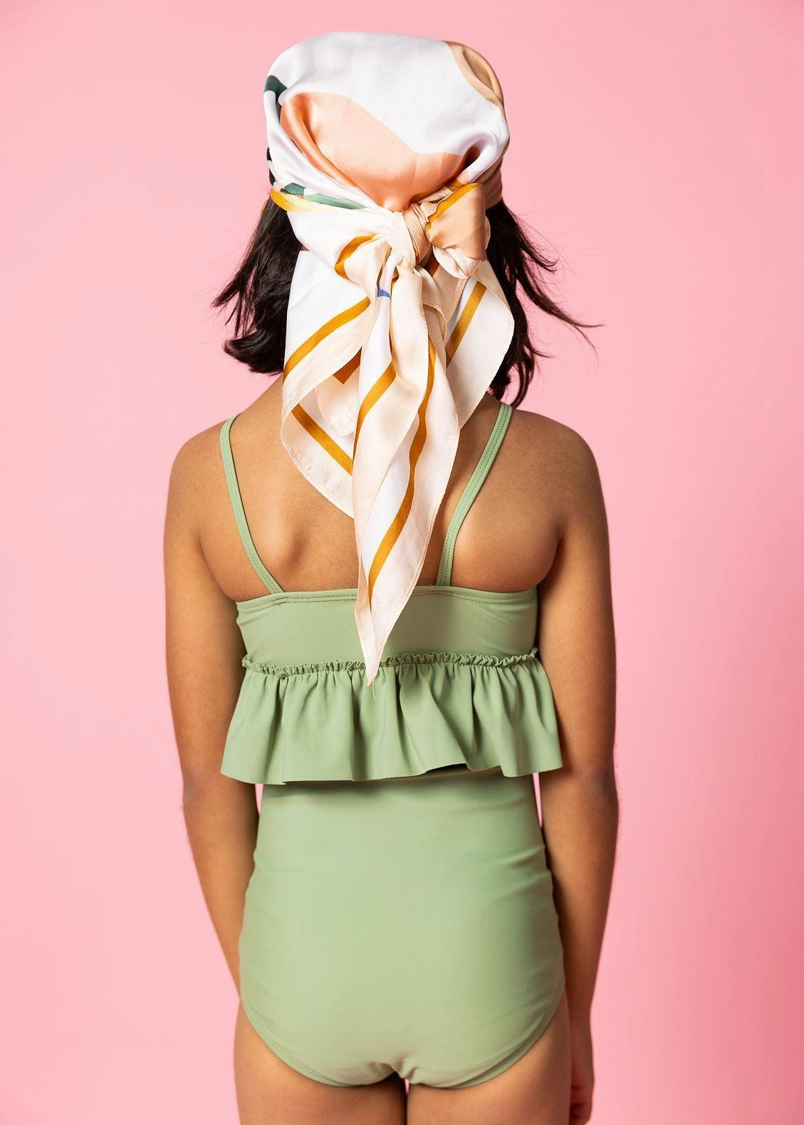 Meadow Green | Mini Peplum Top