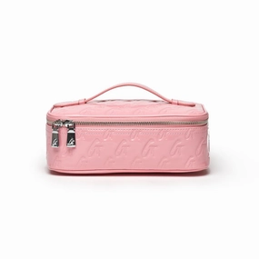 Medium Monogram Toiletry Bag - Mirror Pink Compact Travel Bag Travel Safety Bag