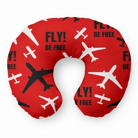 Flash Sale Now Special Surprise Sale Fly Be Free (Red) Travel & Boppy Pillows