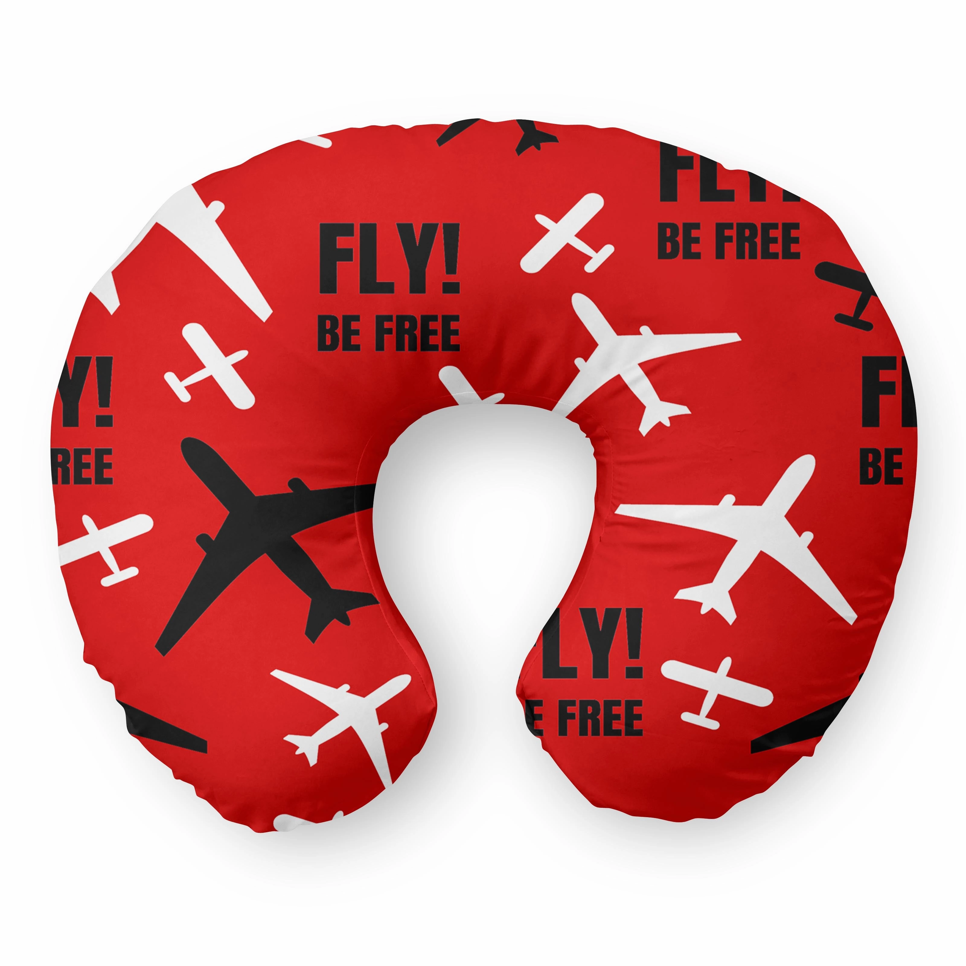 Flash Sale Now Special Surprise Sale Fly Be Free (Red) Travel & Boppy Pillows