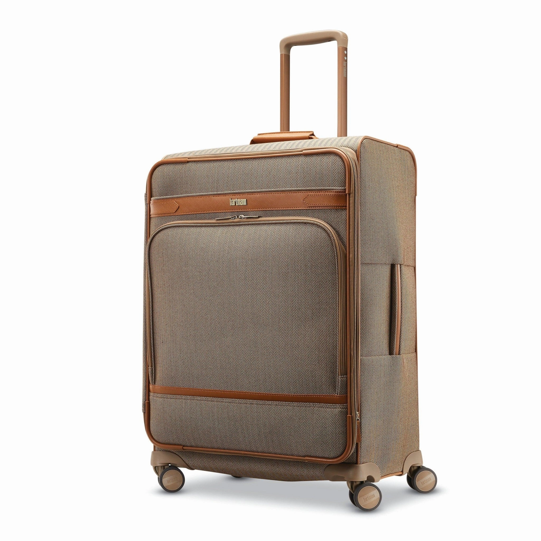 Hartmann Herringbone Deluxe Medium Journey Expandable Spinner Quick-Pack Luggage