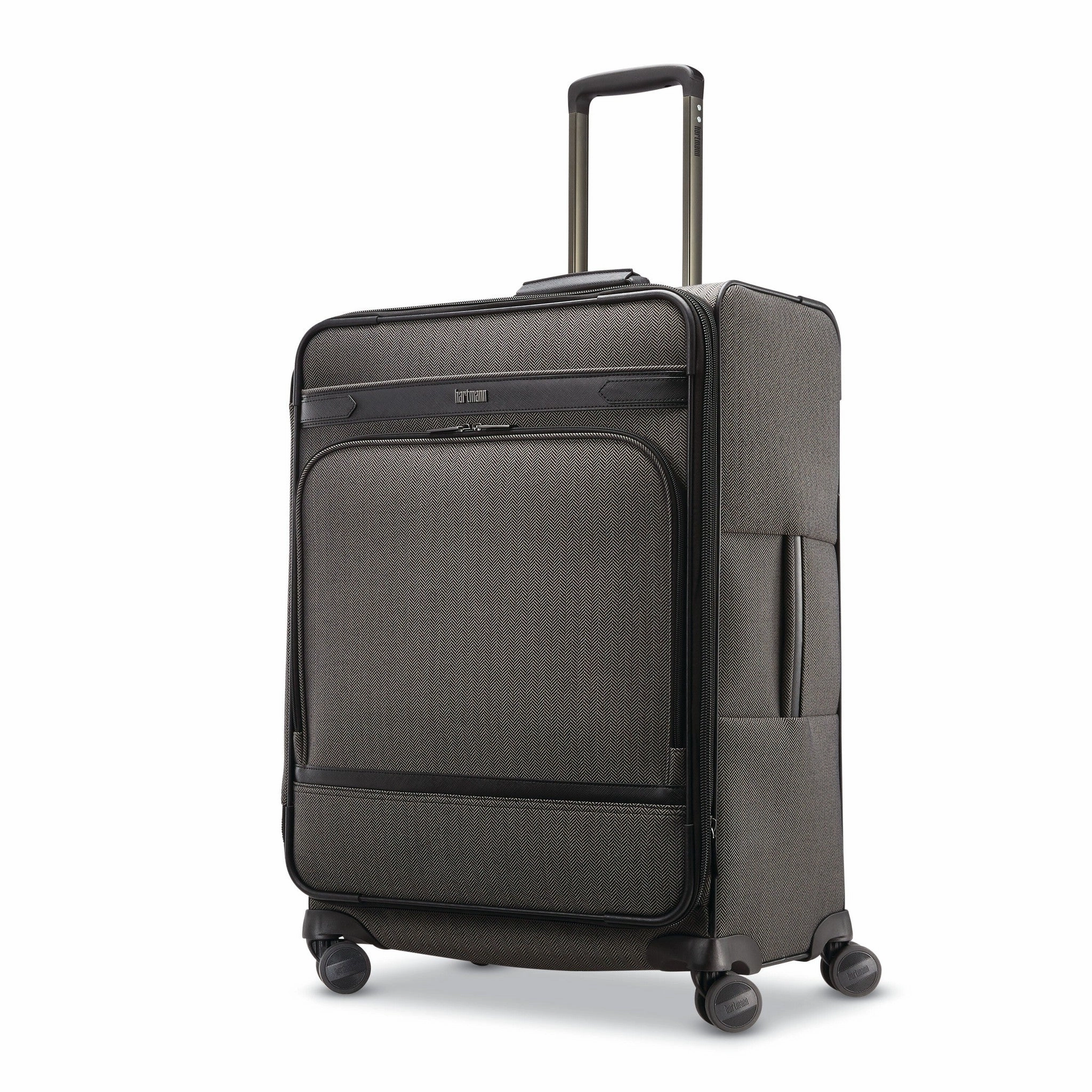 Hartmann Herringbone Deluxe Medium Journey Expandable Spinner Luggage Set