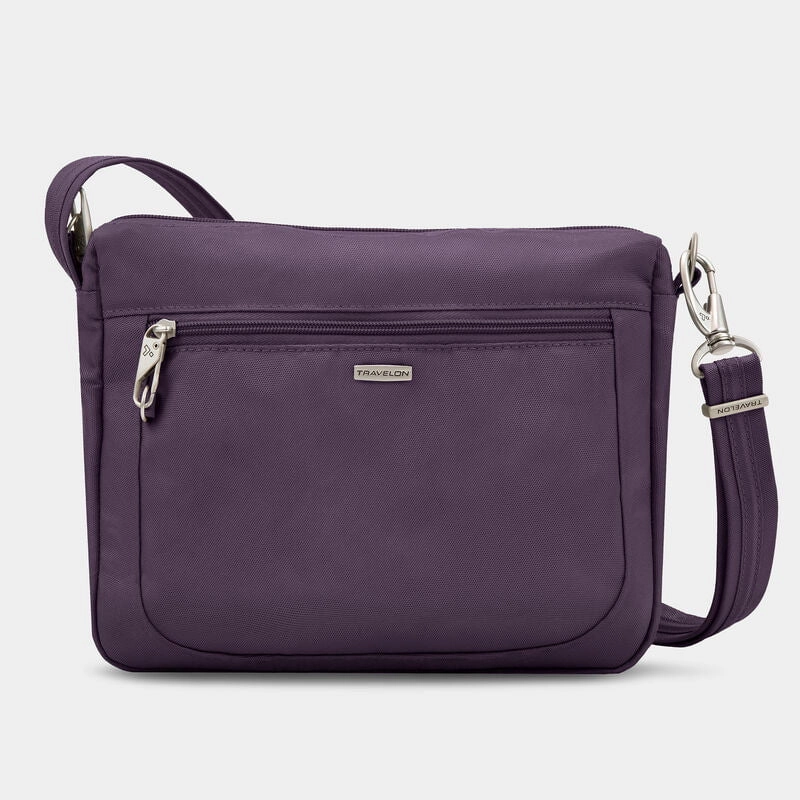 Travelon Anti-Theft Classic Small E/W Crossbody (Rfid Blocking) Anti-Theft Sling Bag Anti-Theft Purse