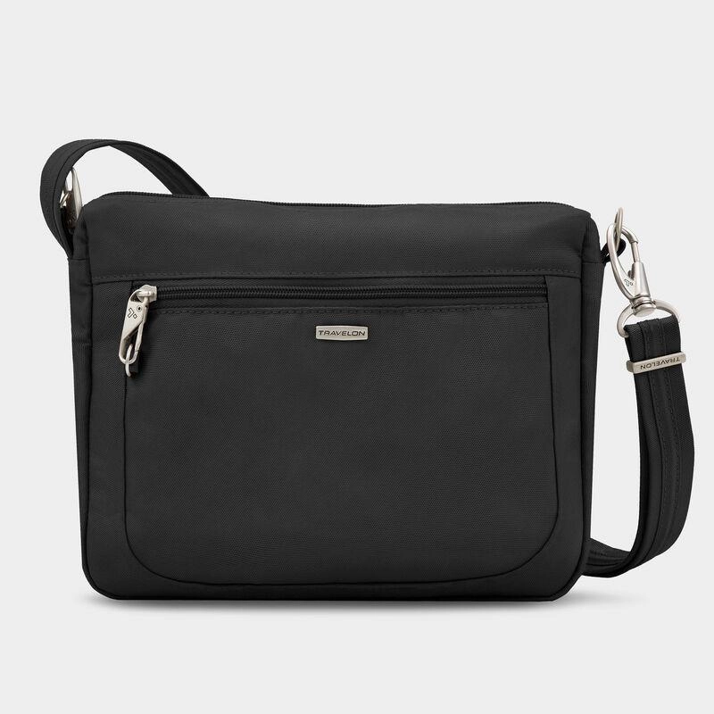 Travelon Anti-Theft Classic Small E/W Crossbody (Rfid Blocking) RFID Protection Case