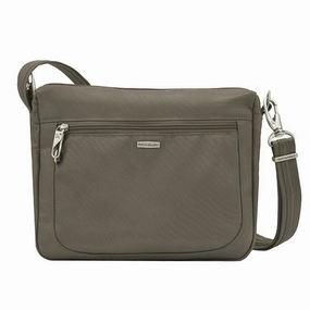 Travel Money Pouch Anti-Theft Card Holder Travelon Anti-Theft Classic Small E/W Crossbody (Rfid Blocking)