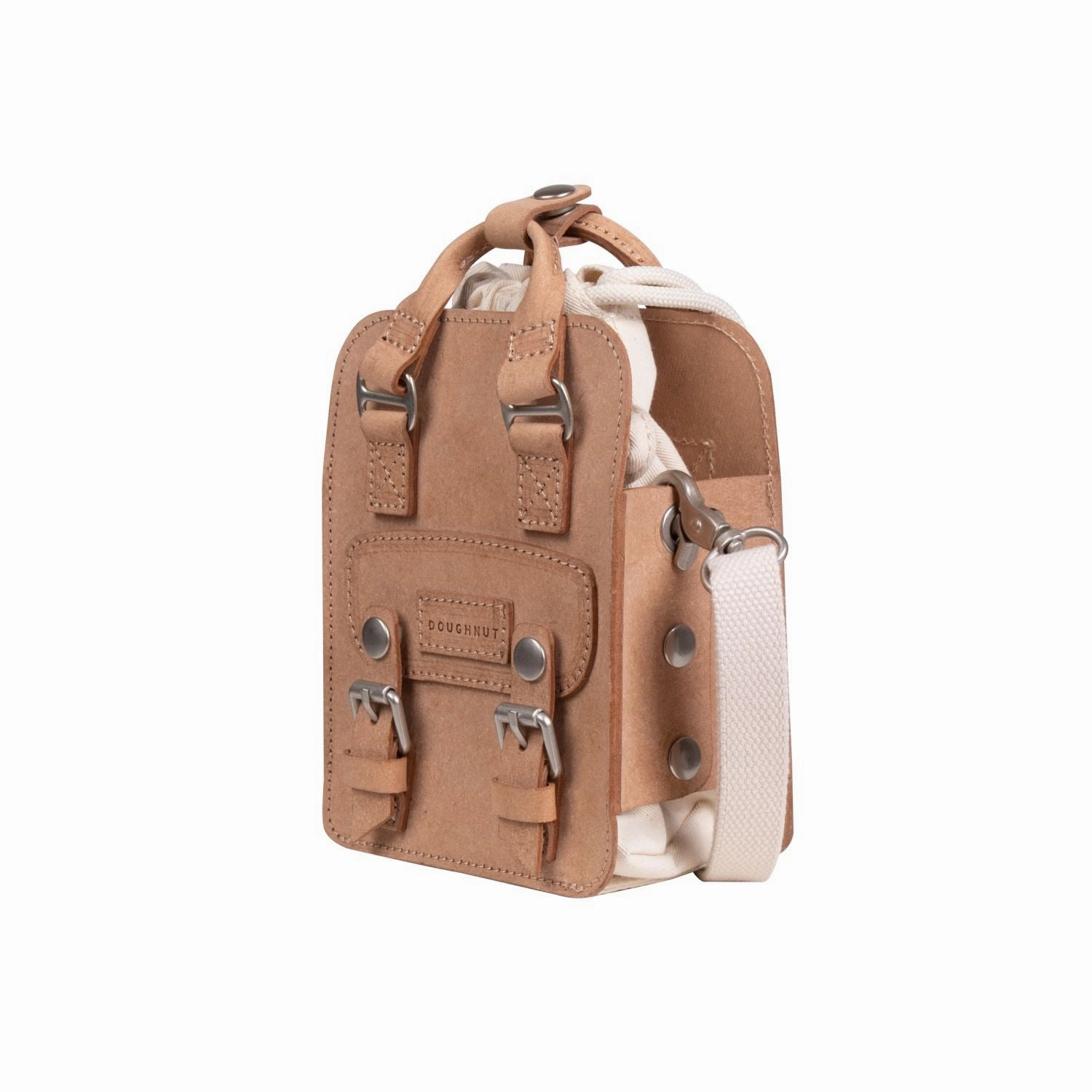 Doughnut Macaroon Tiny Bucket Organic Cotton Series Travel Duffel Daypack Travel Bag