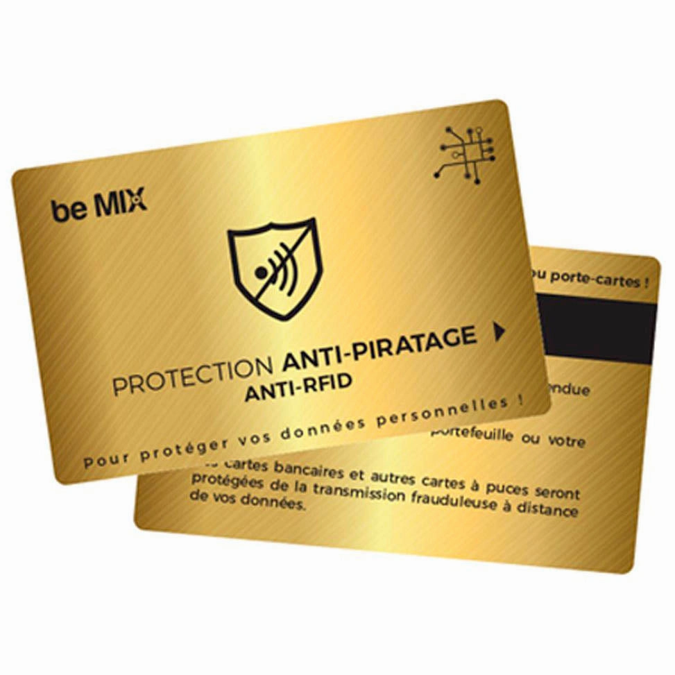 RFID-Proof Card Holder Metal Rfid Anti-Piracy Card