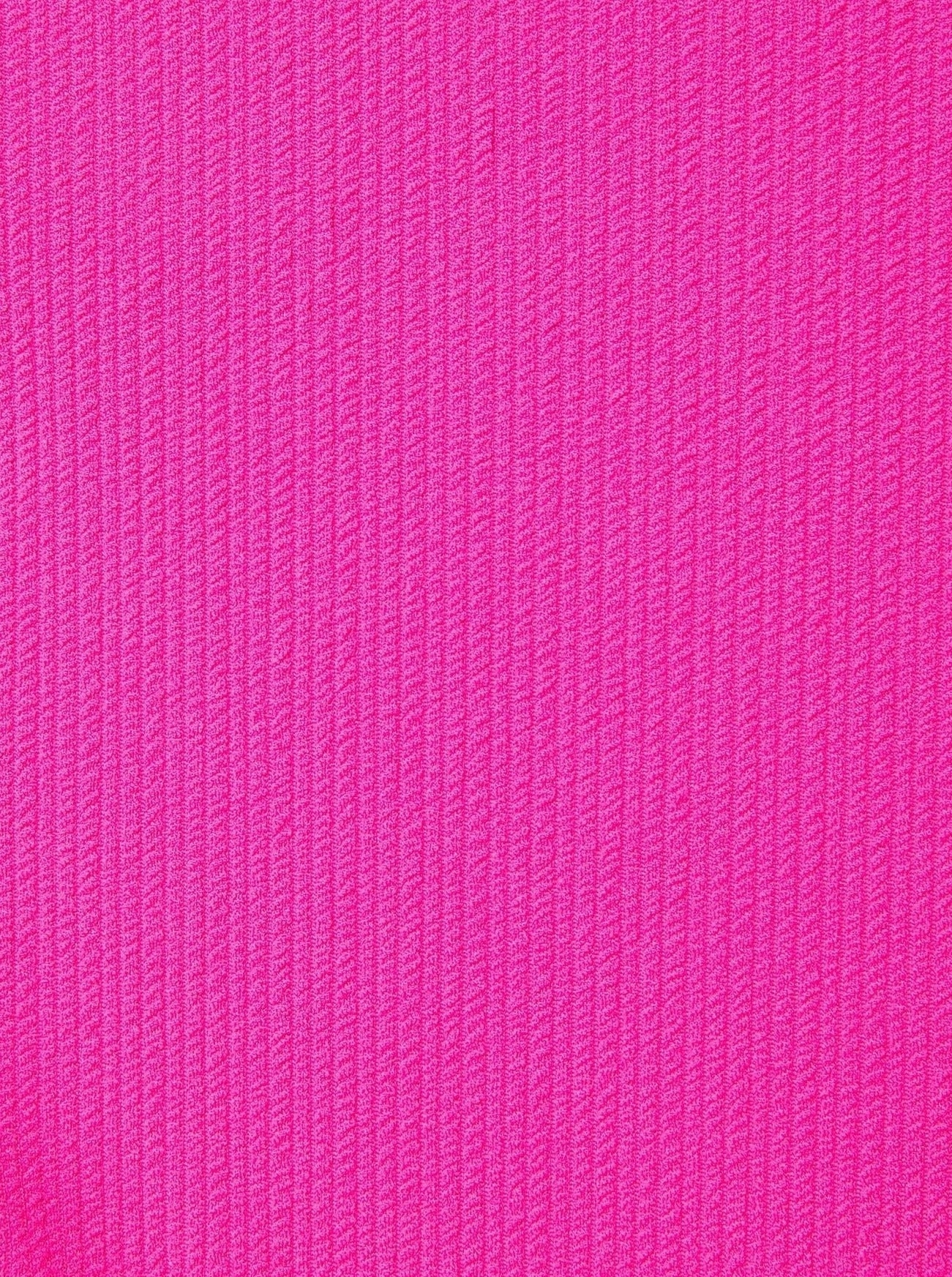 Melissa Top   Ring Trim Bottom in Shocking Pink Texture