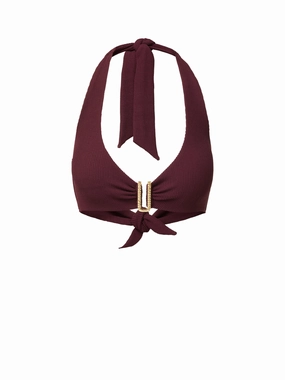 Melissa Top Auburn Texture strapless swimwear tops, lightweight swim tops
