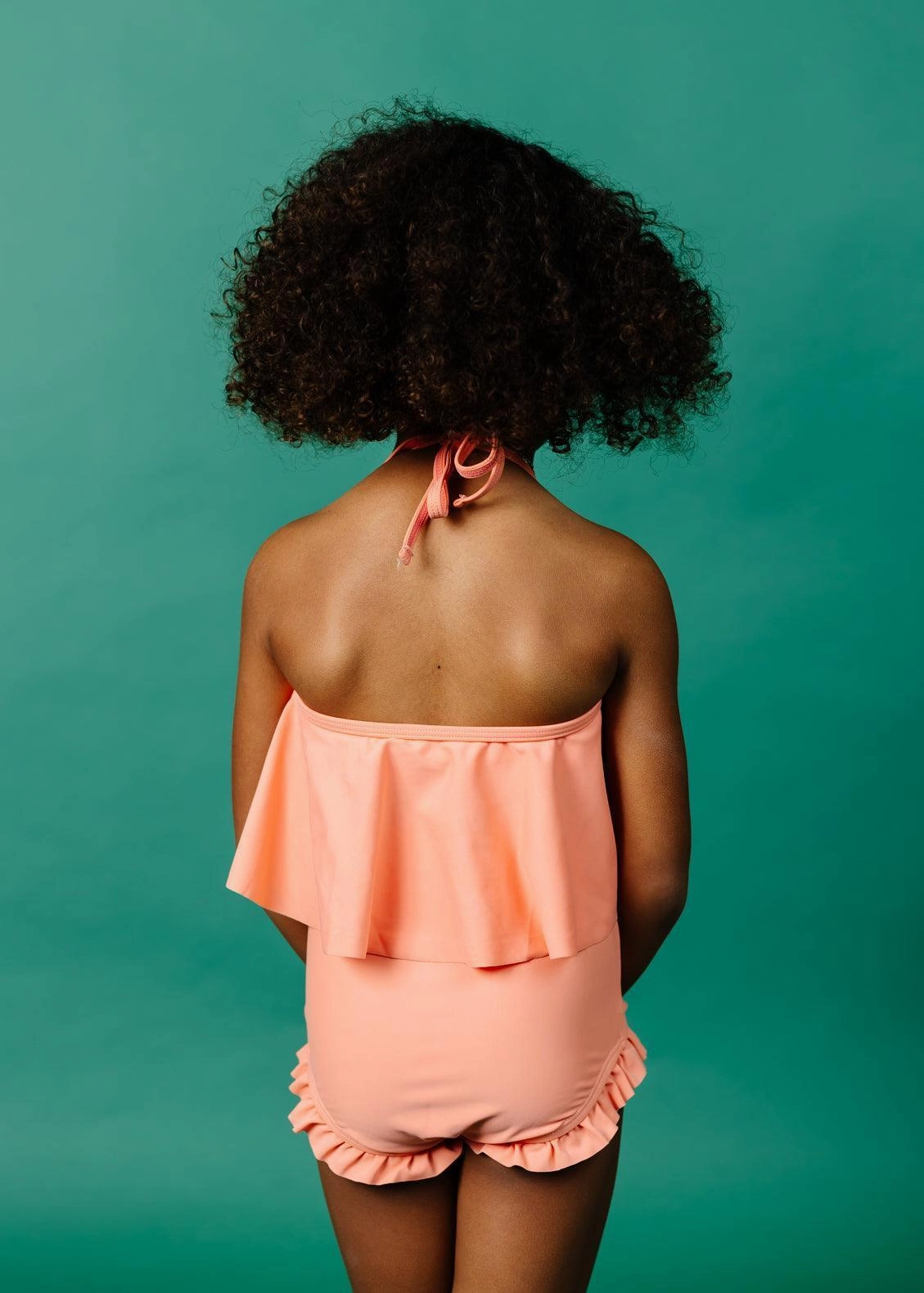 Melon | Mini All Ruffled Up Bottoms