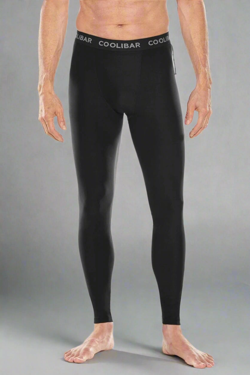 Men's Calasa Tech Swim Trunk Tights | Black men's full coverage swimwear, casual swimwear for men