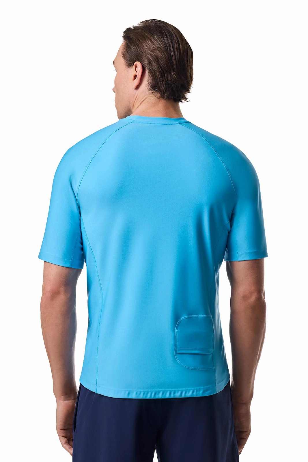 Men's Hightide Short Sleeve Swim Shirt | Malibu Blue