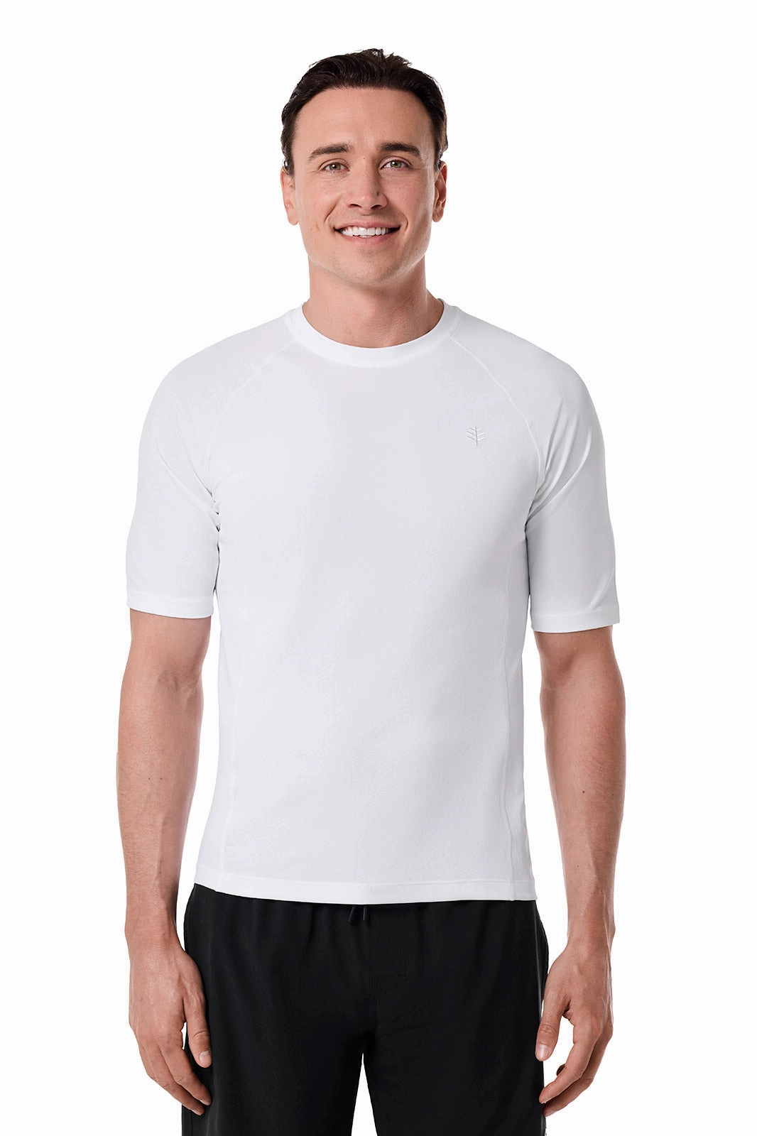 Men's Hightide Short Sleeve Swim Shirt | White