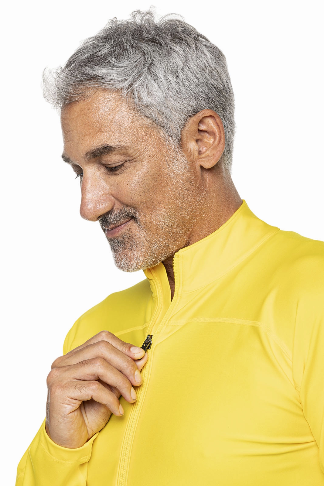 Men's Menorca Long Sleeve Water Jacket | Bold Yellow
