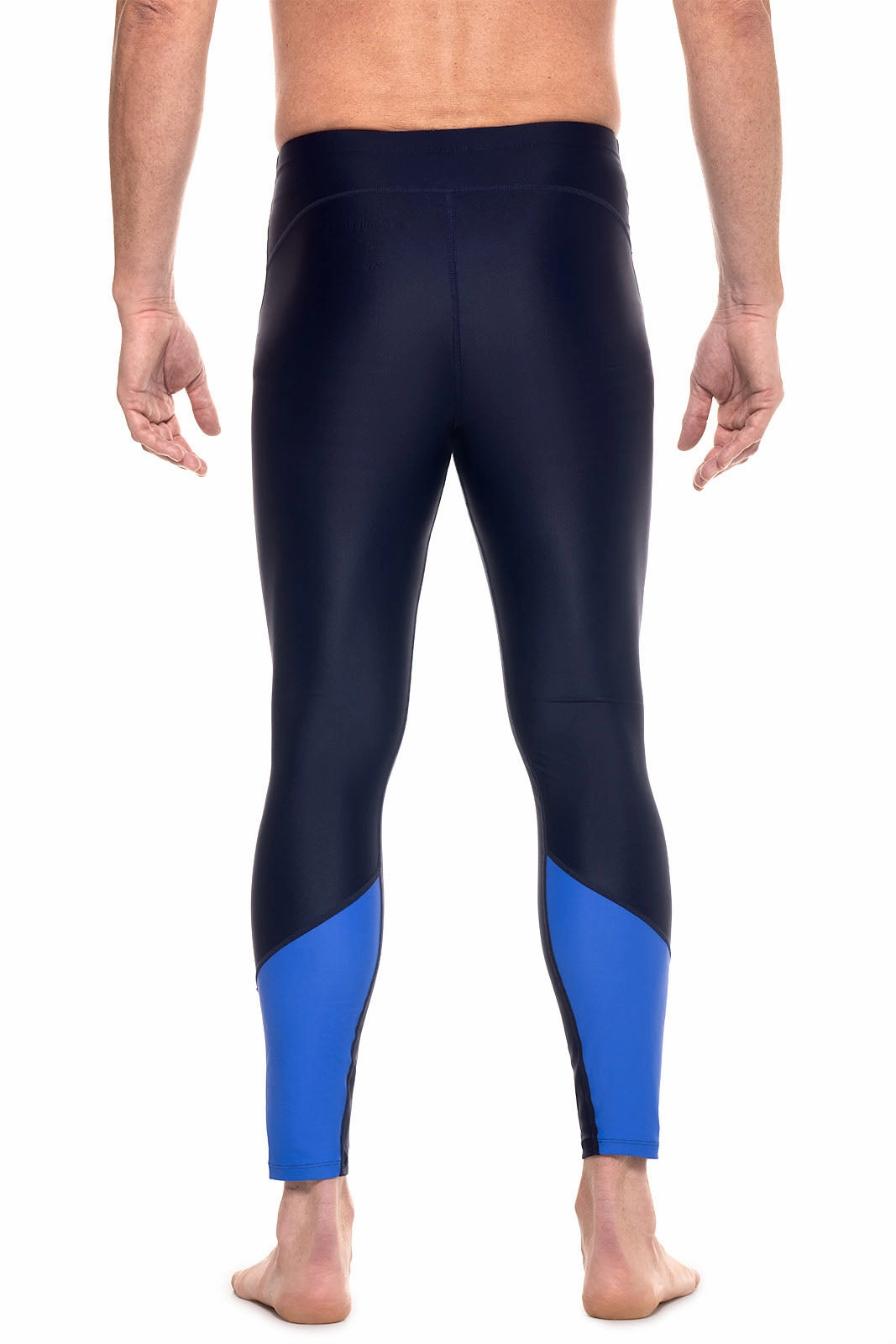 Men's Point Break Swim Tights | Navy Colorblock
