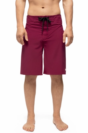 Men's San Marino Boardshort | Red Crush men's full coverage swimwear, casual swimwear for men