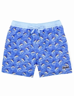 Men's Shordees Swim Trunks In Marlin mens full coverage swimwear, stylish mens swim trunks