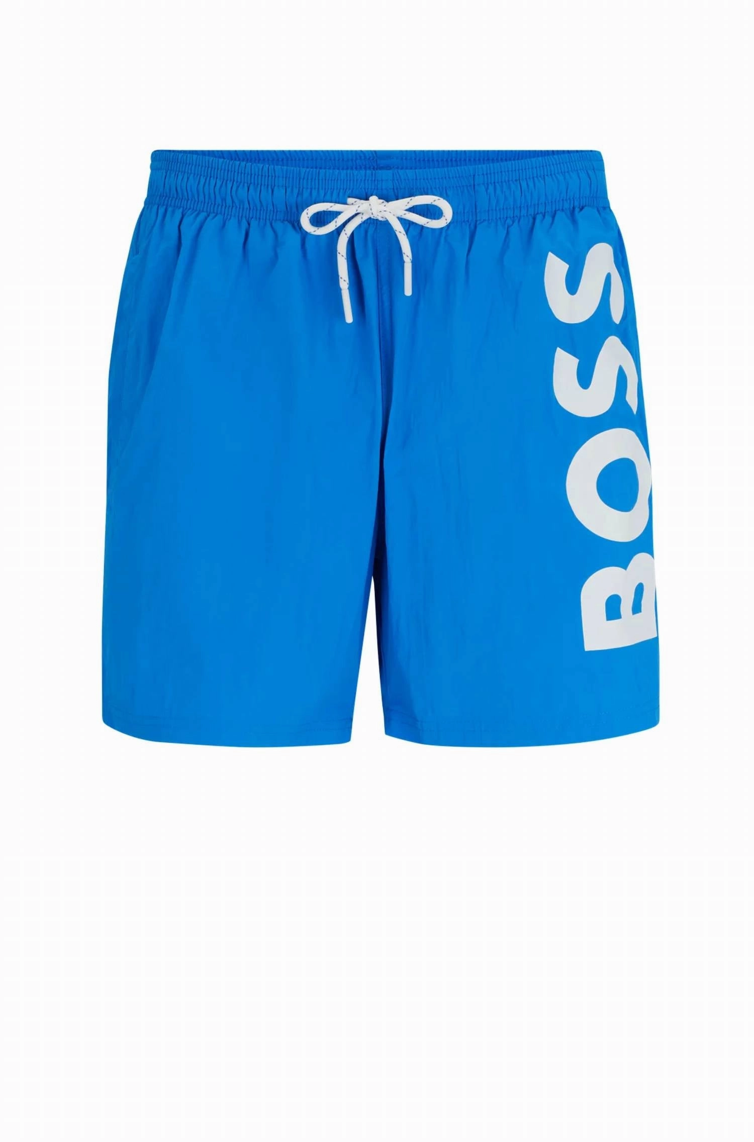 Men's Standard Octopus Swim Trunk In Cobalt Blue