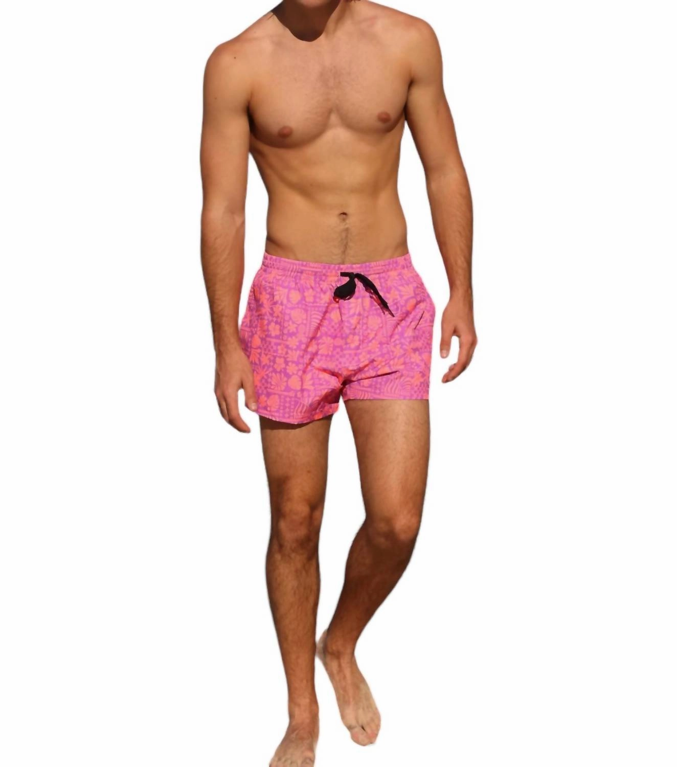 Men's Trunks In La Isla mens full coverage swimwear, stylish mens swim trunks