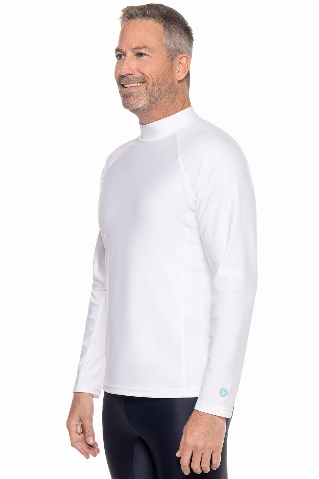 Men's Tulum Long Sleeve Surf Rash Guard | White