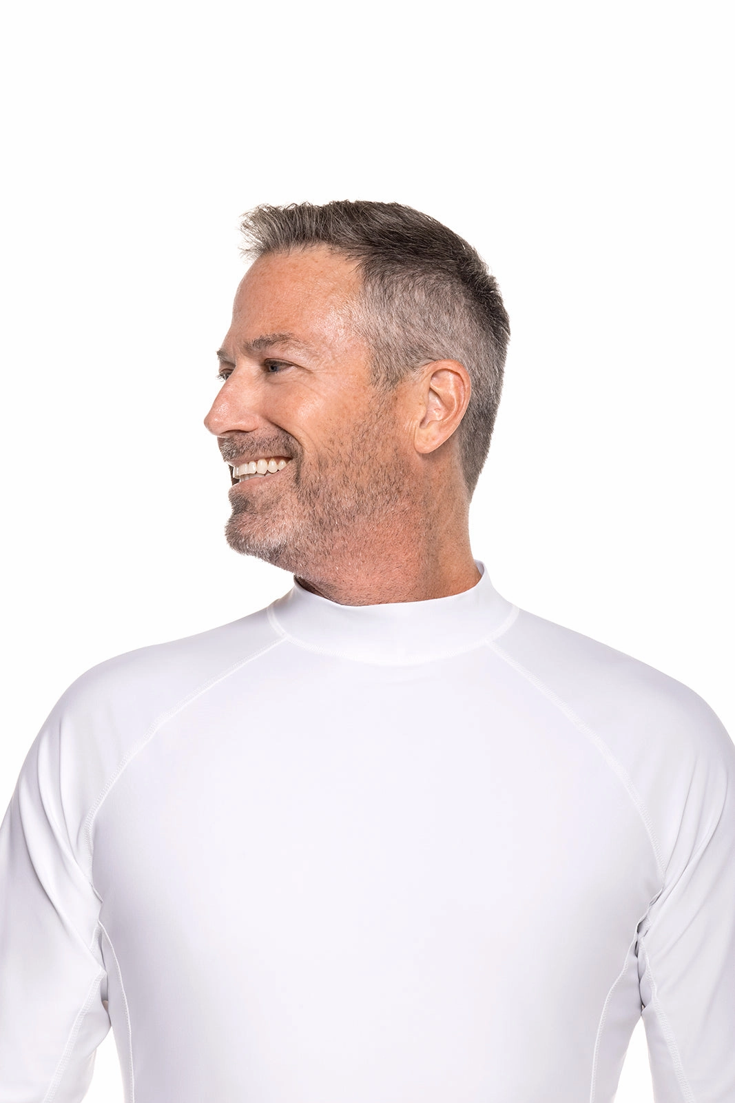 Men's Tulum Long Sleeve Surf Rash Guard | White