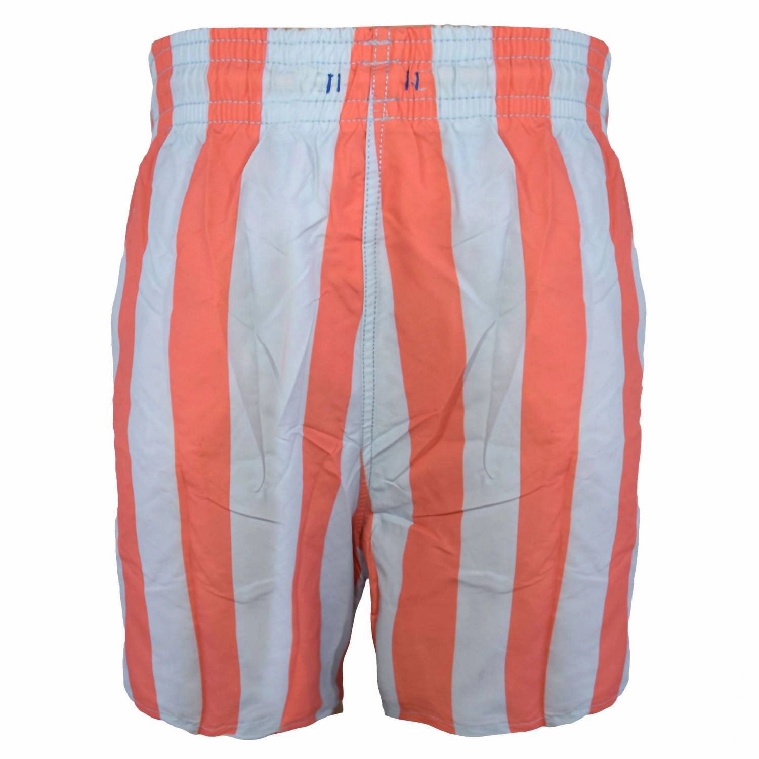 Men The Classic Drawstrings Swim Shorts Trunks In Coral Ash Blue