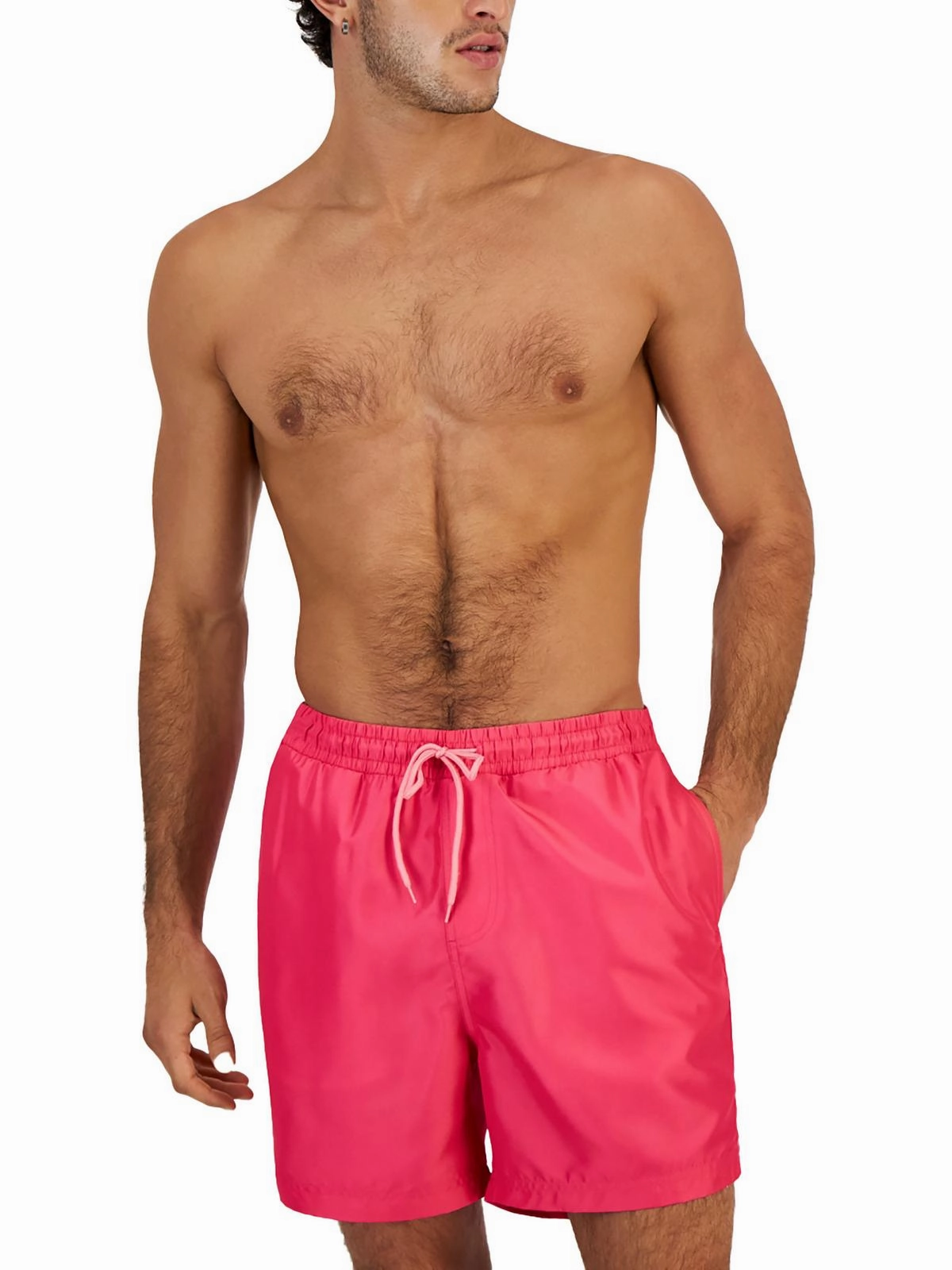 Mens Quick Dry 5" Inseam Swim Trunks