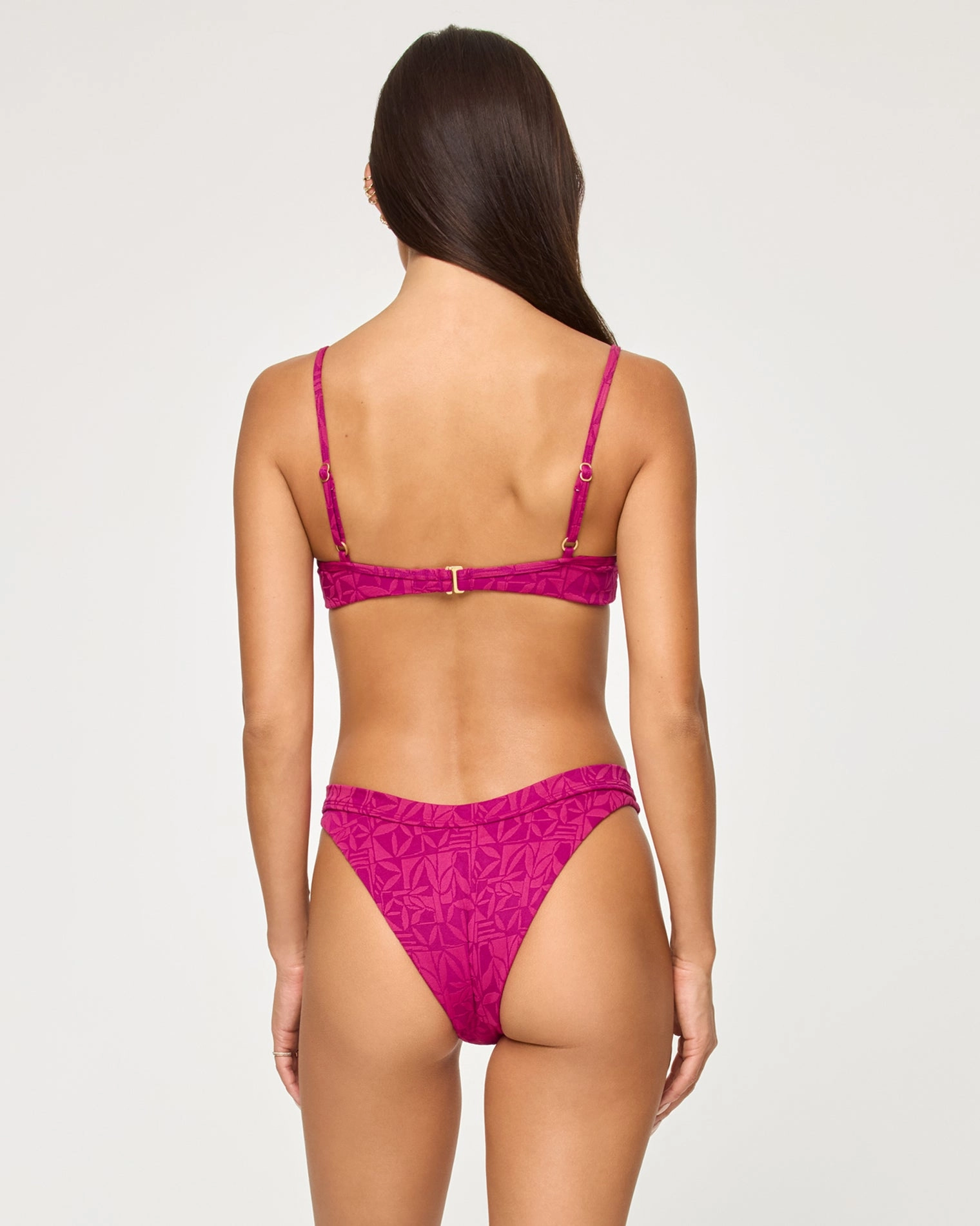 Mercer Bikini Bottom - Berry timeless swimwear styles women, comfy swimwear for women