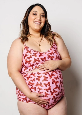 Metamorphosis | Maternity Bottoms elastic waistband swim bottoms, mix-and-match bikini bottoms