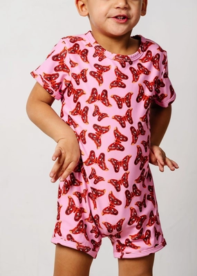 Metamorphosis | Mini Shorties Rashguard (Unisex) boys summer swimwear, boys rash guard swim sets