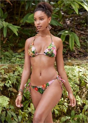 Miami Tie Side Moderate Bottom  - Camille swimwear for all body types, comfortable womens beachwear