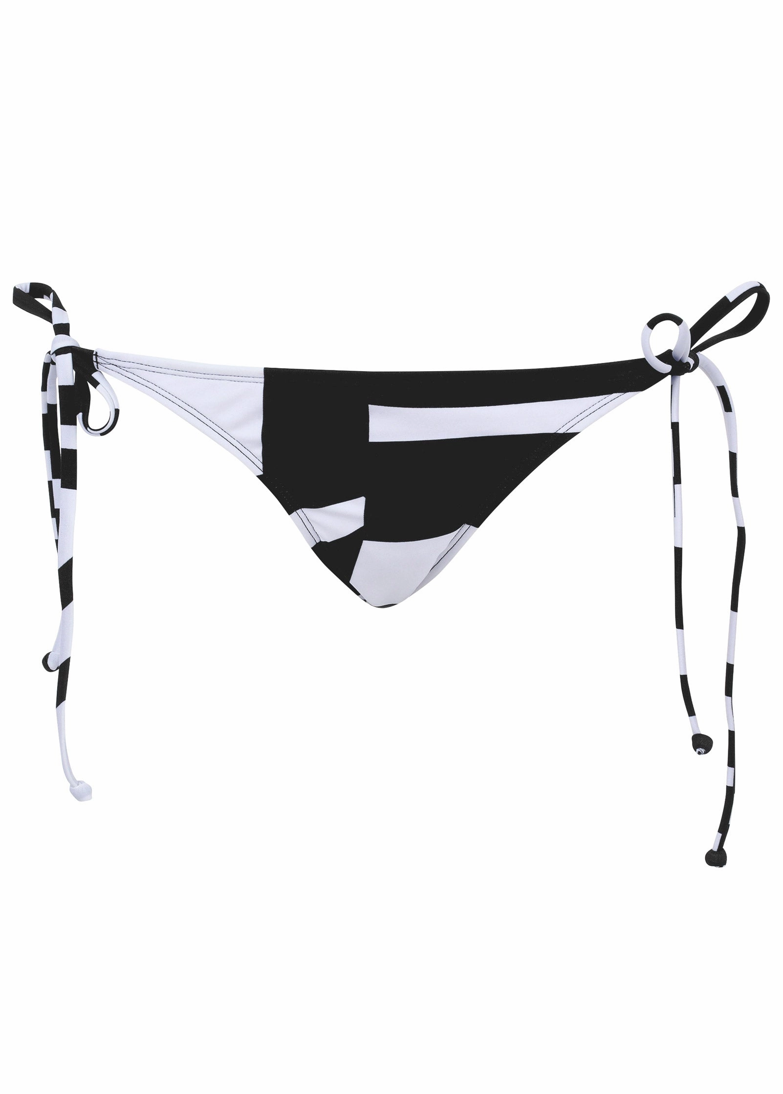 Miami Tie Side Moderate Bottom  - Modern Abstract